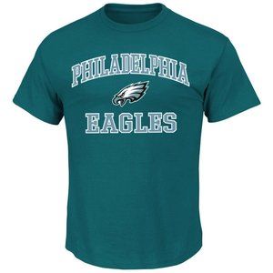Big&Tall Majestic Philadelphia Eagles Heart and Soul III Tee, Color: Green, 2XT